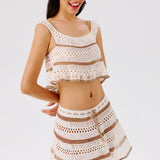 Cleo Hand-Crocheted Top