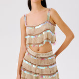 Viola Hand-Crocheted Top