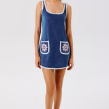 Peony Terry Mini Dress