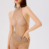 Lulu Hand-Crocheted Mini Dress