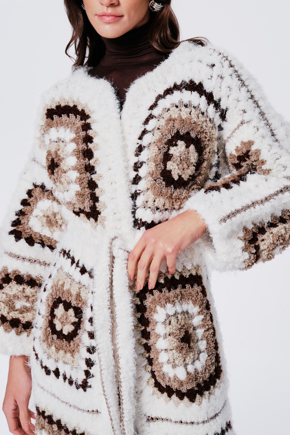 Madison Alpaca Wool Hand Knit Cardigan – My Beachy Side