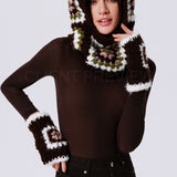 Madison Alpaca Wool Hand Knit Gloves