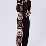 Madison Alpaca Wool Hand Knit Scarf