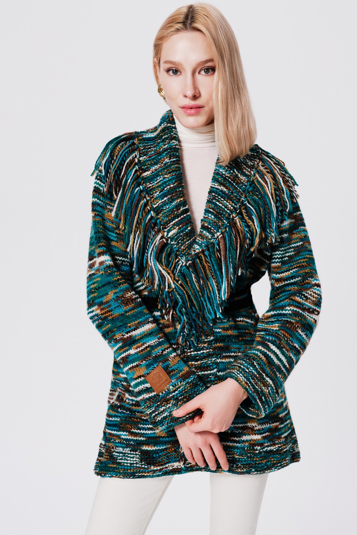 Margaux Wool Hand Knit Cardigan | Cardigan | My Beachy Side