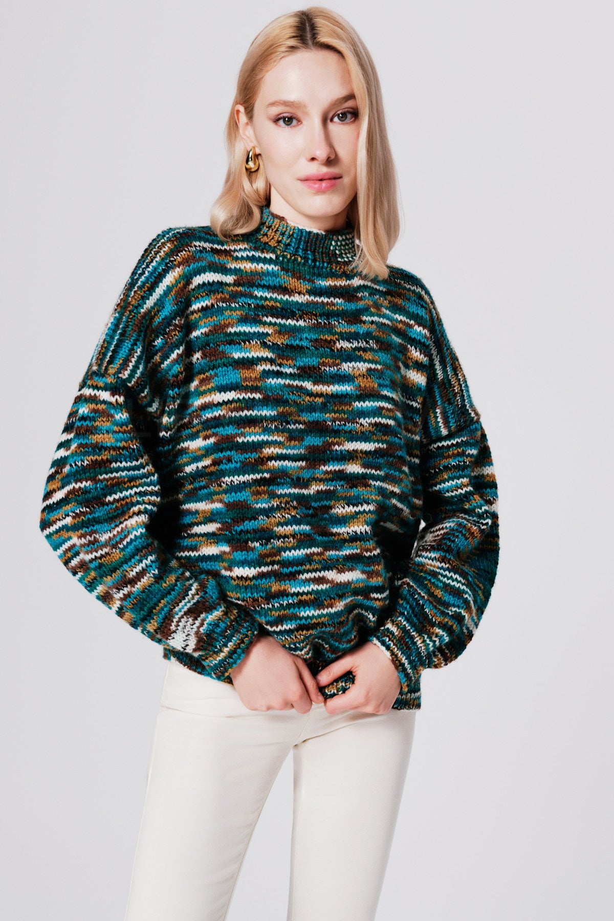 Margaux Wool Hand Knit Sweater | Sweater | My Beachy Side