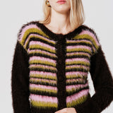 Mia Merino Wool Hand Knit Cardigan