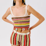 Noa Hand-Crocheted Top