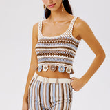 Noa Hand-Crocheted Top