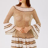 Olea Hand-Crocheted Dress