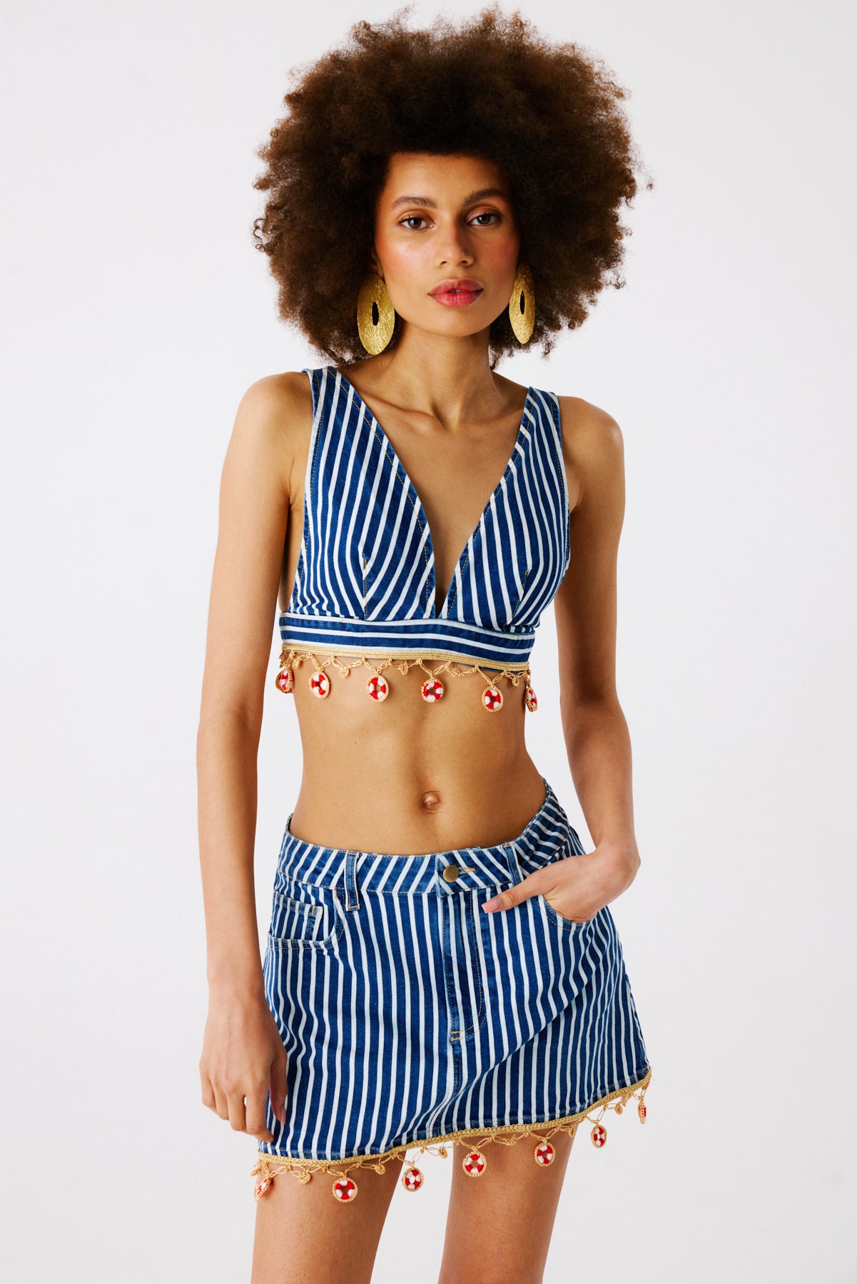 Raven Denim Mini Skirt | Skirt | My Beachy Side