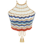 Regina Hand-Crocheted Halter Top | Top | My Beachy Side