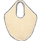 Sara Hand-Crocheted Round Bag