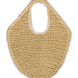 Sara Hand-Crocheted Round Bag