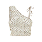 Serene Hand-Crocheted One Shoulder Top | Top | My Beachy Side