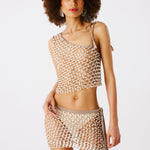 Serene Hand-Crocheted Mini Skirt | Skirt | My Beachy Side