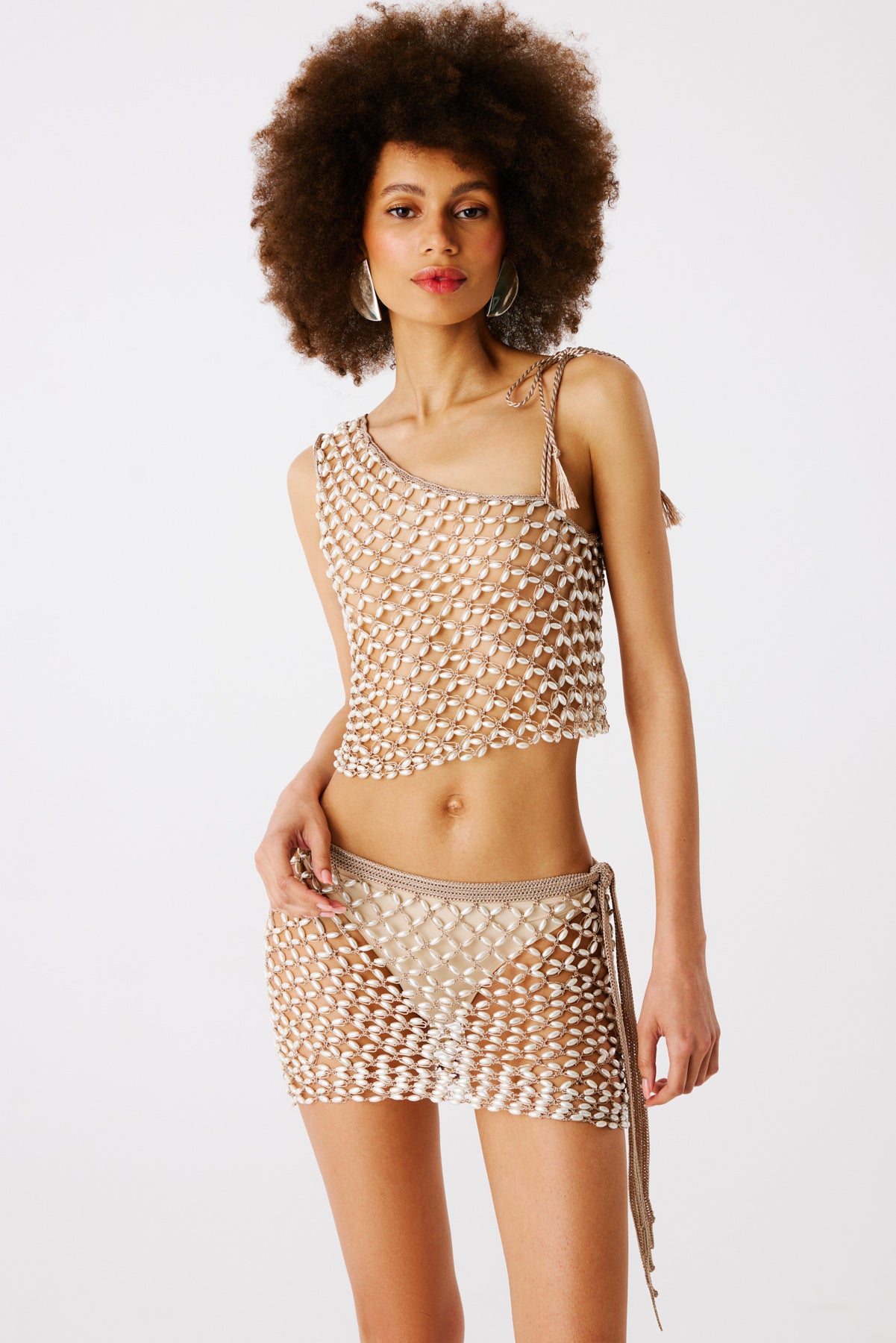 Serene Hand-Crocheted One Shoulder Top | Top | My Beachy Side