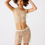 Serene Hand-Crocheted Mini Skirt | Skirt | My Beachy Side