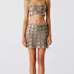 Terra Hand-Crocheted Mini Skirt | Skirt | My Beachy Side
