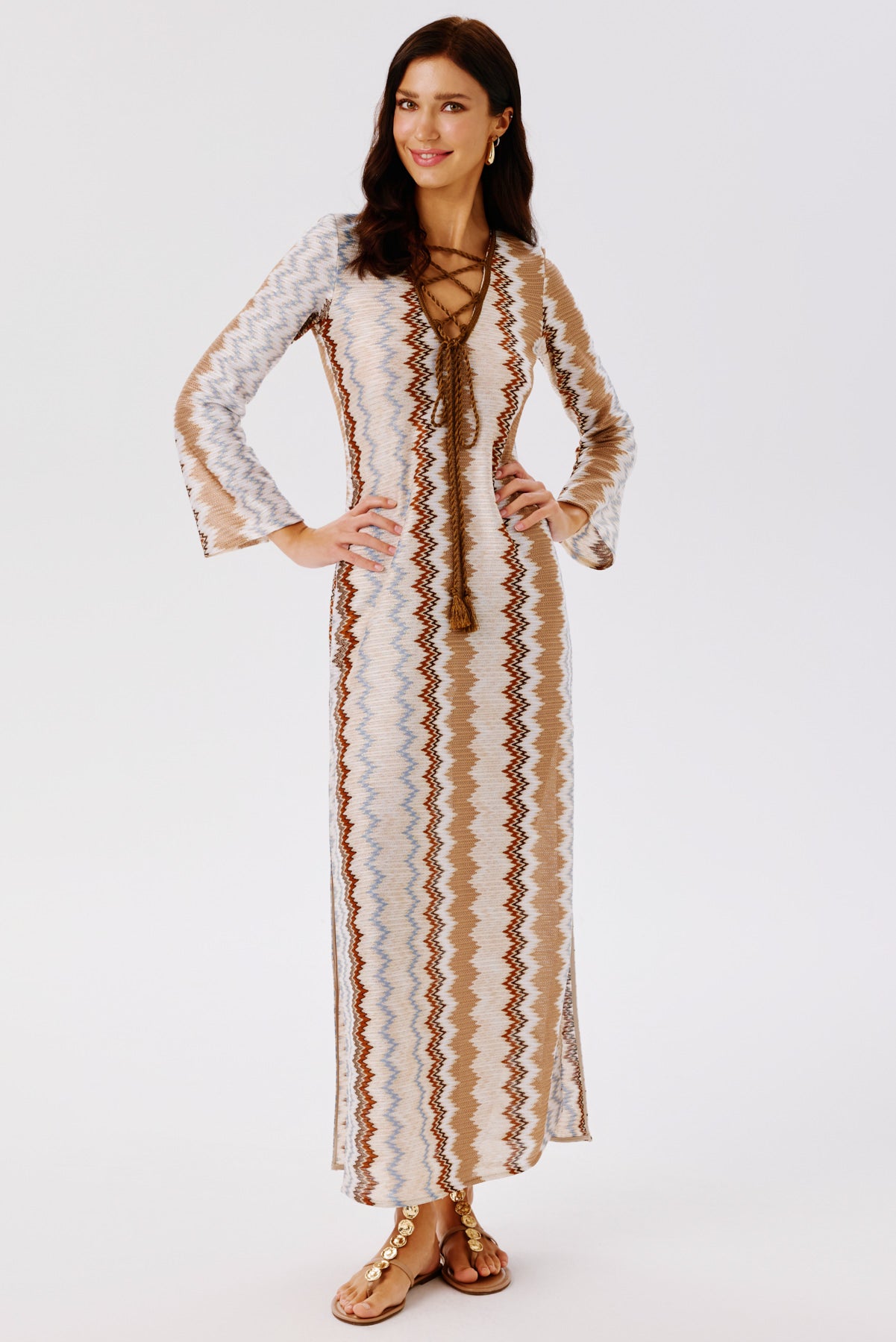 Vina Kaftan Maxi Dress, MULTI / Small Vina Kaftan Maxi Dress, MULTI / Small