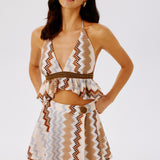 Vina V-Neck Crop Top