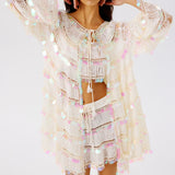 Viola Hand-Crocheted Cardigan