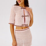 Zara Hand-Crocheted Cardigan