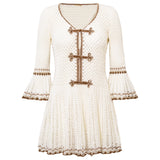 Zara Hand-Crocheted Mini Dress