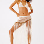 Aria Hand-Crocheted Fringe Skirt | Skirt | My Beachy Side