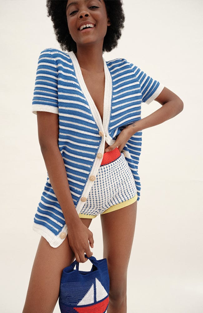 Loulou Striped Cardigan My Beachy Side | Loulou Striped Cardigan My Beachy Side