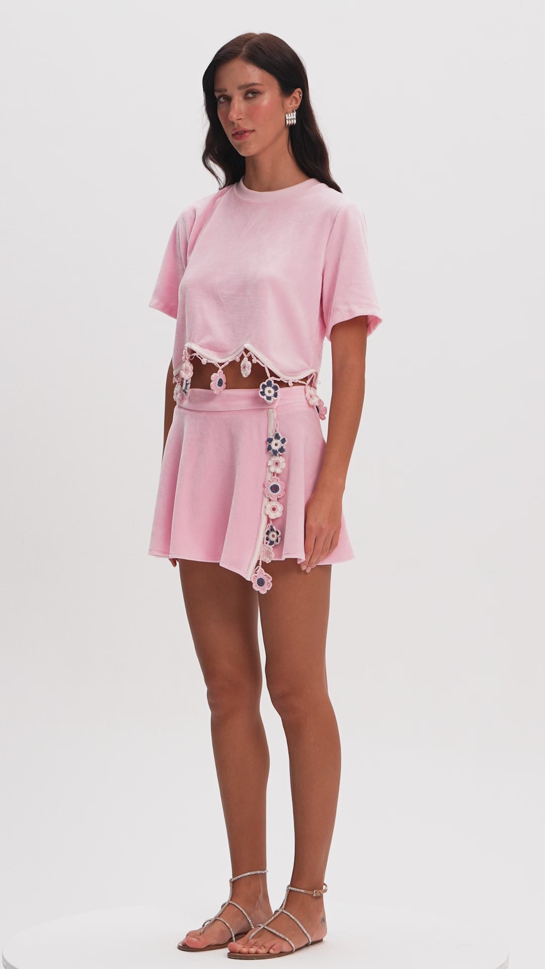 sidelace piony tops　yilon Peony Terry Top – My Beachy Side