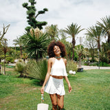 Angelica Fringed Halter Top | Crop Top | My Beachy Side
