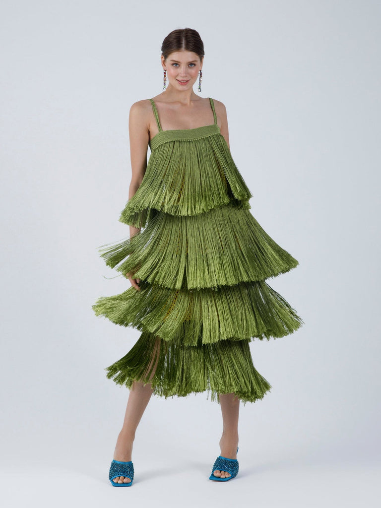 Angelica Fringed Maxi Dress - Maxi Dress - My Beachy Side