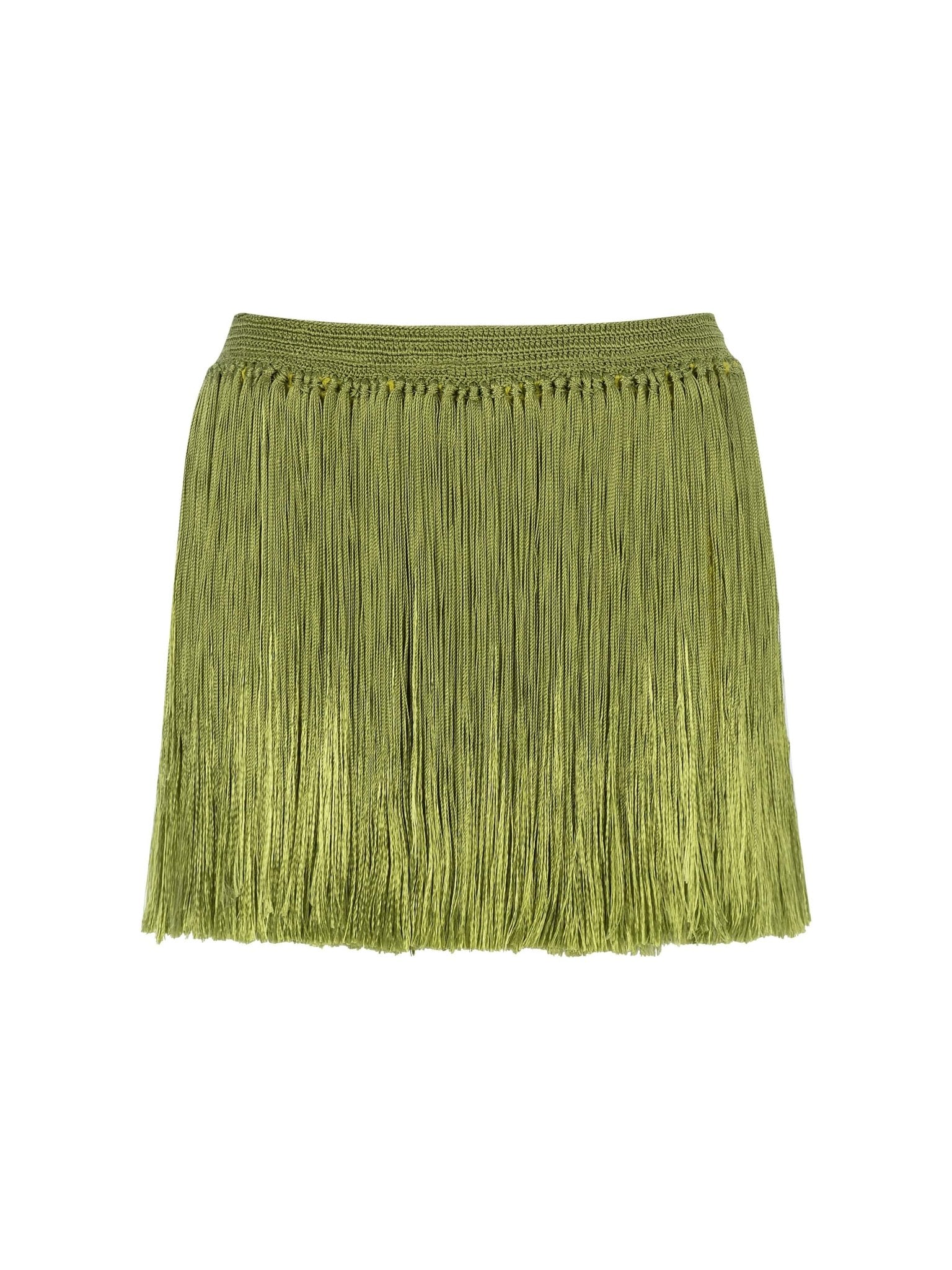 Angelica Fringed Mini Skirt | Skirt | My Beachy Side