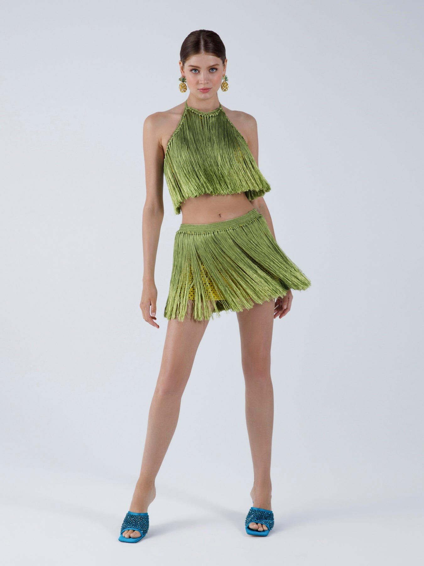 Angelica Fringed Mini Skirt | Skirt | My Beachy Side