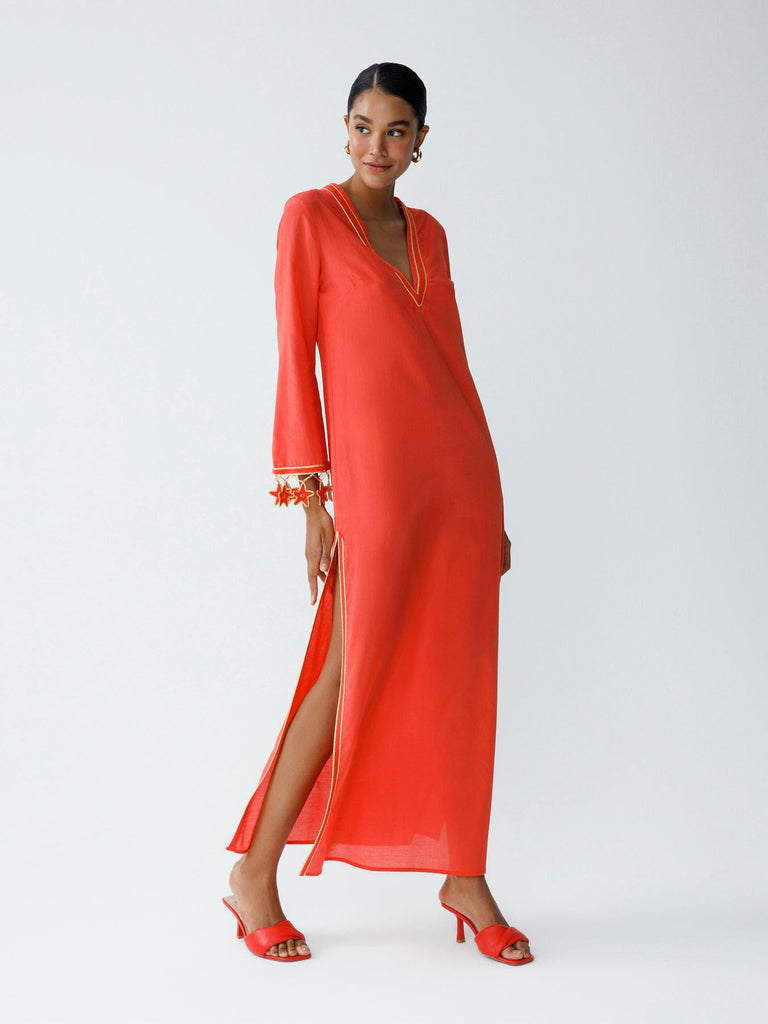 Anouk Vneck Caftan - Caftan - My Beachy Side