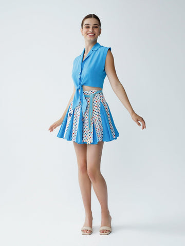 Audrey Pleated Mini Skirt - Skirt - My Beachy Side
