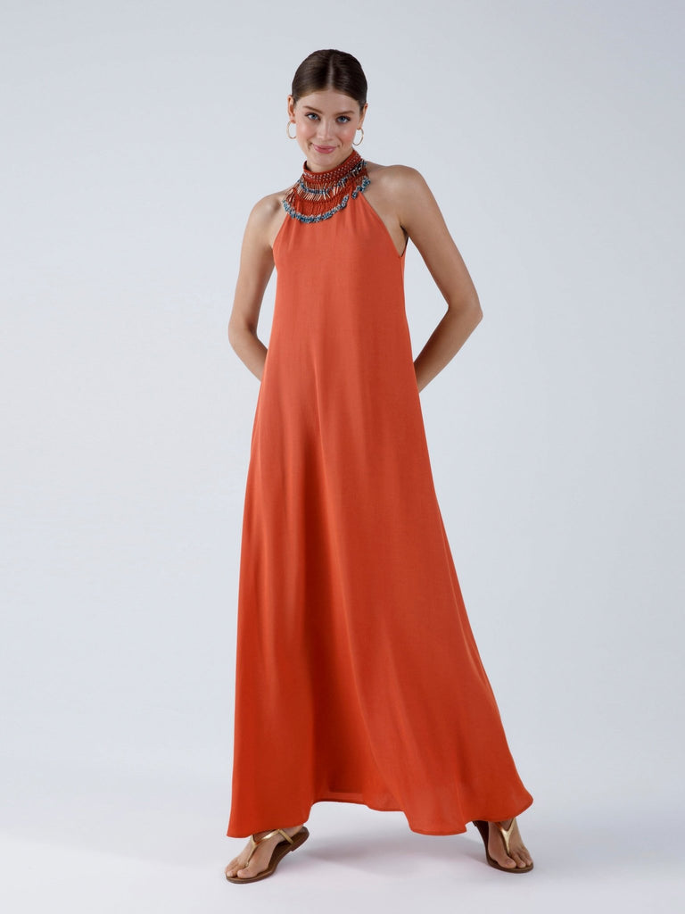 Begonia Halter Dress - Maxi Dress - My Beachy Side