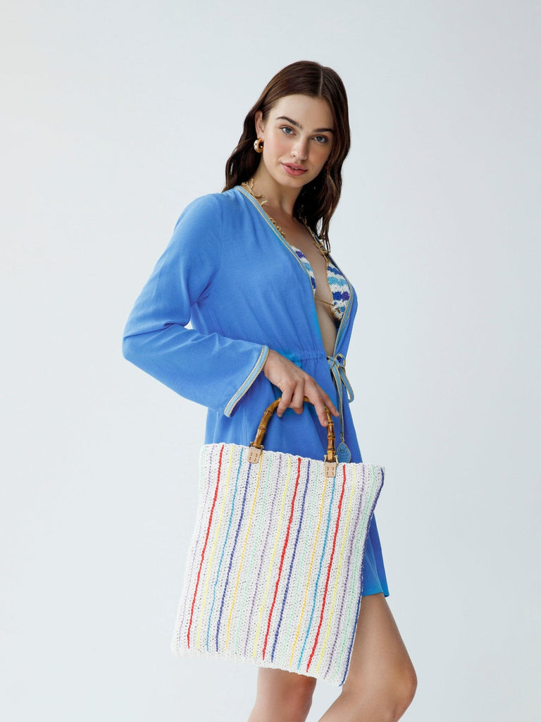 Eliza Top Handle Shopper - Handbag - My Beachy Side