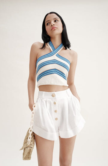 Loulou Halter Top - Crop Top - My Beachy Side